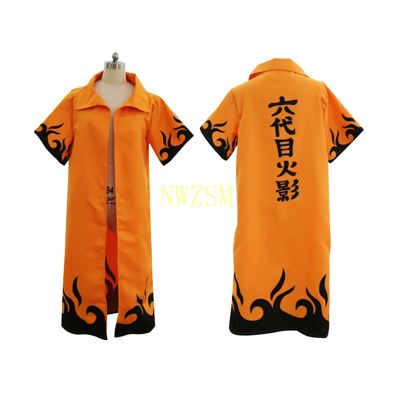 

Akatsuki Cosplay Cloak Yondaime Hokage Namikaze Minato Uniform Cloak Kakashi Teacher Six Yondaime Costume Outfit for Men