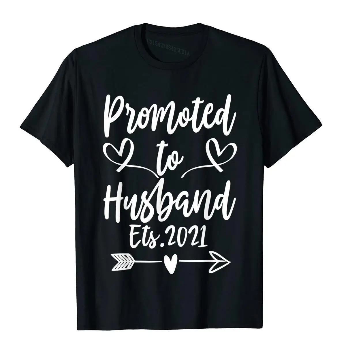 

Promoted To Husband Est 2021 Soon To Be Husband Gifts T-Shirt Cotton Tops Tees Camisas Hombre New Arrival Novelty Top T-Shirts
