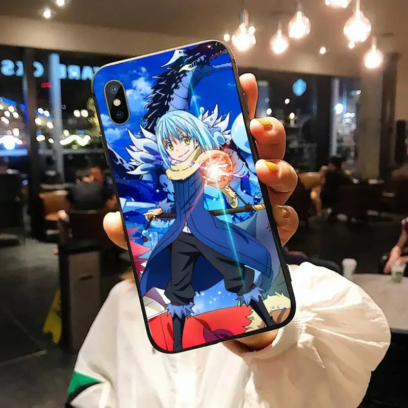 

Cute girl Rimuru Tempest Anime Phone Case for iPhone 11 12 pro XS MAX 8 7 6 6S Plus X 5S SE 2020 XR