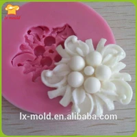 fashion jewelry fondant mould silicone cake decorating mold
