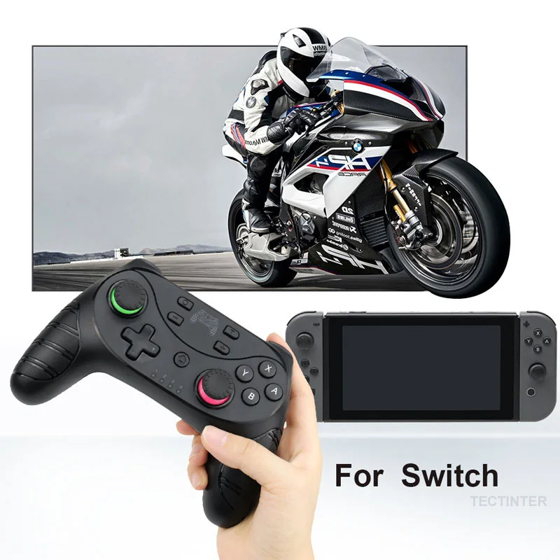Игровой контроллер держатель для Nintendo Switch с 6 осевым Беспроводной Bluetooth геймпад