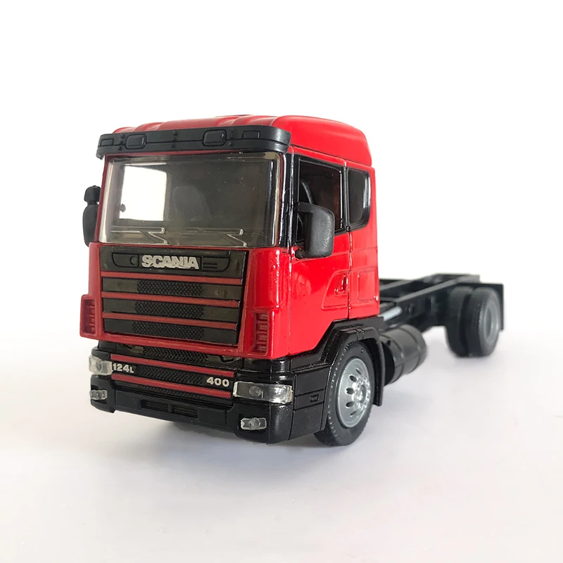 1/43 сплав грузовик прицепа автобуса Scania игрушка модель автомобиля металлический