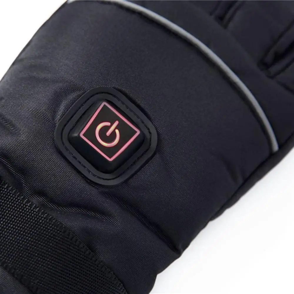 Зимние перчатки с электрическим подогревом термостатом usb разъемом теплые