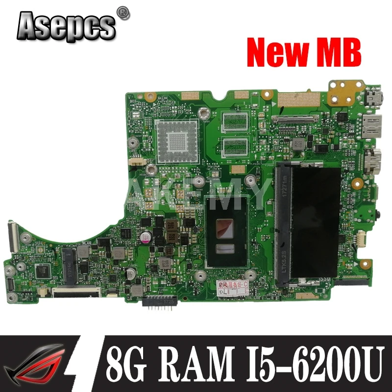 Материнская плата для ноутбука Akemy For Asus UX310UQK UX310UA UX310UAK UX310UQ UX310UV UX310U RX310U