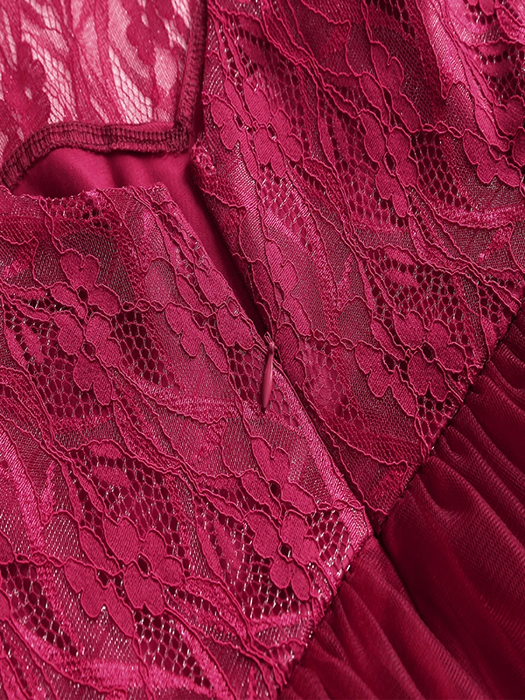 Кружевное платье подружки невесты 2020 короткое ТРАПЕЦИЕВИДНОЕ без рукавов