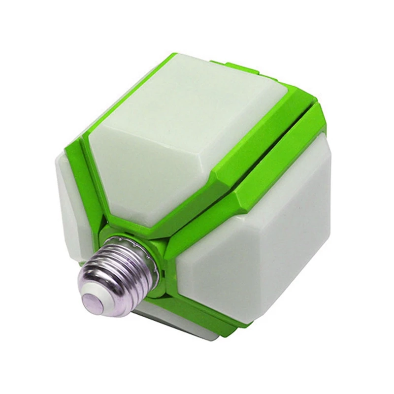 

Creative Square E27 Foldable Football Light LED Garage Lamp Deformation Folding