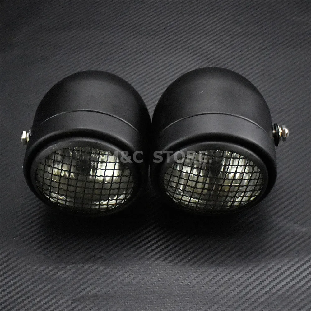 2 шт. мотоциклетный передний двойной светильник с головкой налобный Светильник