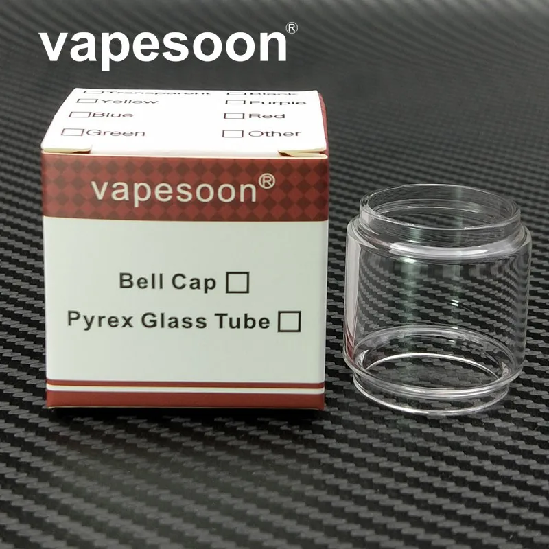 

2PCS VapeSoon Original High Quantity Replacement Extend Glass Tube Fit for Kylin RTA 6ml Tank Atomizer