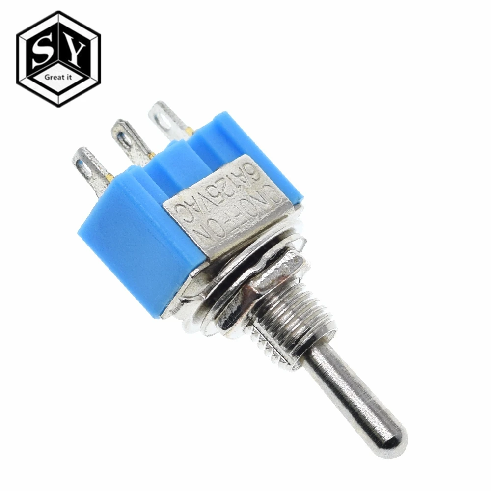 1 шт. переключатель сделай сам ВКЛ ВЫКЛ/ВКЛ ВЫКЛ 3 контакта позиции фиксация