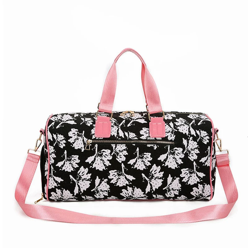New Flowers Women Gymtas Yoga Bolsa Waterproof Sports Bags Shoes Men Gym Bags For Training Bag Tas Fitness Travel Sport Handbag