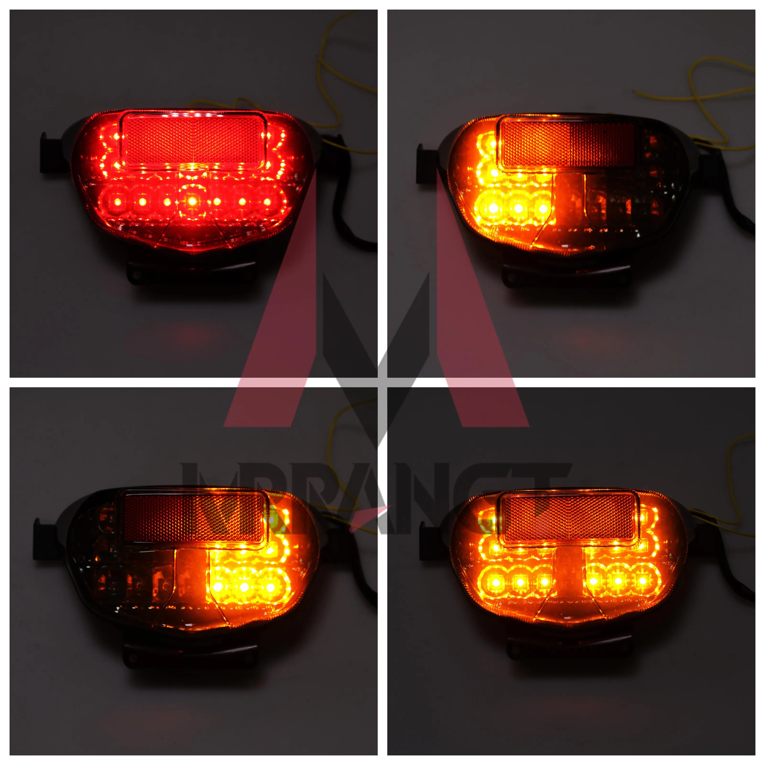 Для Suzuki GSXR750 GSXR 750 00-03 GSXR600 600 2001-2003 GSXR1000 K1 K2 интегрированный светодиодный задний