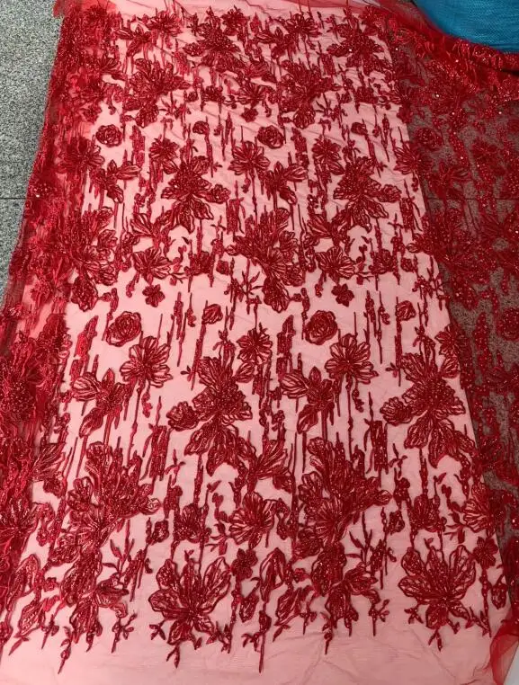 special Embroidery African Net Lace Fabric JIANXI.C-105610 Nigerian French Embroidered fabric | Дом и сад