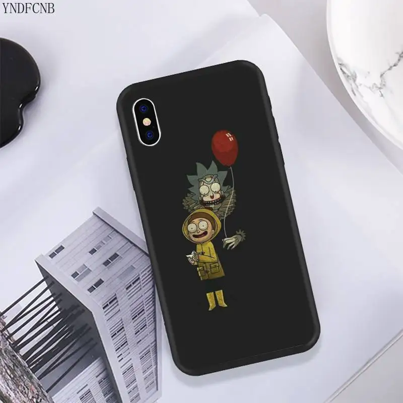 Чехол для телефона YNDFCNB Rick E = MC iPhone 11 pro XS MAX 8 7 6 6S Plus X 5 5S SE XR мягкий чехол из