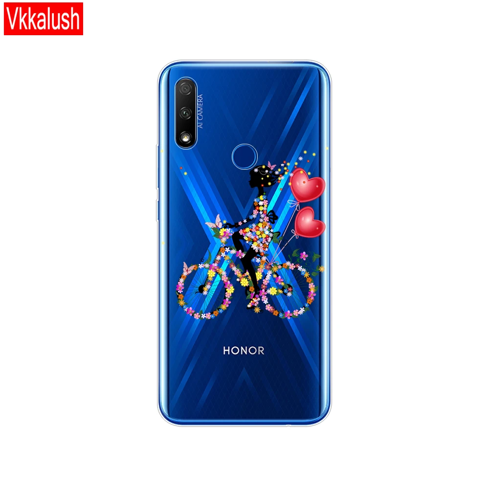 80378 Для Honor 9X Global чехол Honor 9X Premium чехол Силиконовый ТПУ мягкий чехол для телефона для huawei Honor 9X Premium STK-LX1 бампер - Цвет: 80378