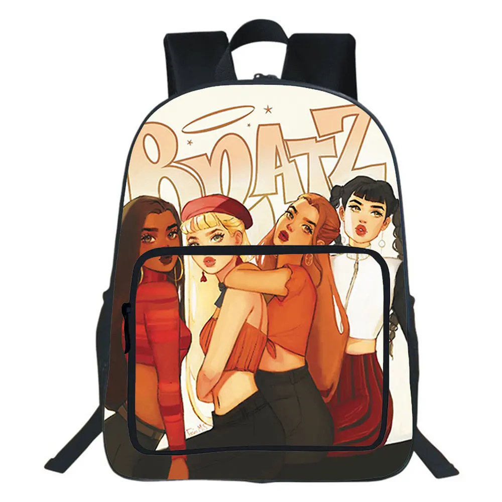 New Bratz Backpack Boys School Bag Teens Girl Storage Bag Travel Bags Children Rucksack Mochila NEW 16 Inches