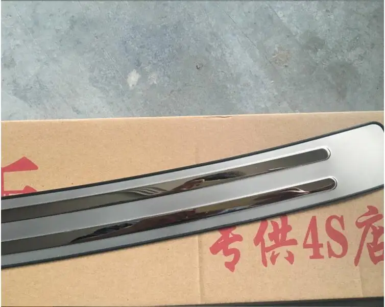Высокое качество нержавеющей стали Задний бампер протектор порога для Mitsubishi