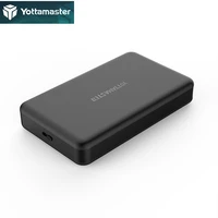 yottamaster s1 2 5 3 5 inch type c external hard drive enclosure hdd case 3 5 usb3 1 to sata 3 0 adapter support 8tb uasp