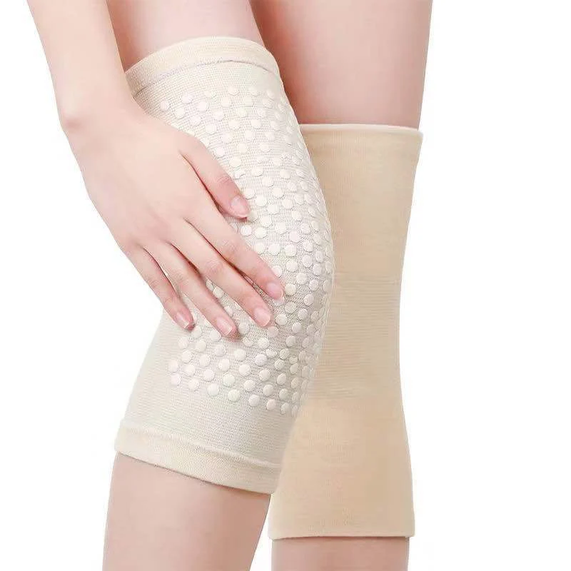 

1Pair Self Heating Support Knee Pads Knee Brace Warm for Arthritis Joint Pain Relief and Injury Recovery Belt Knee Massager Foot