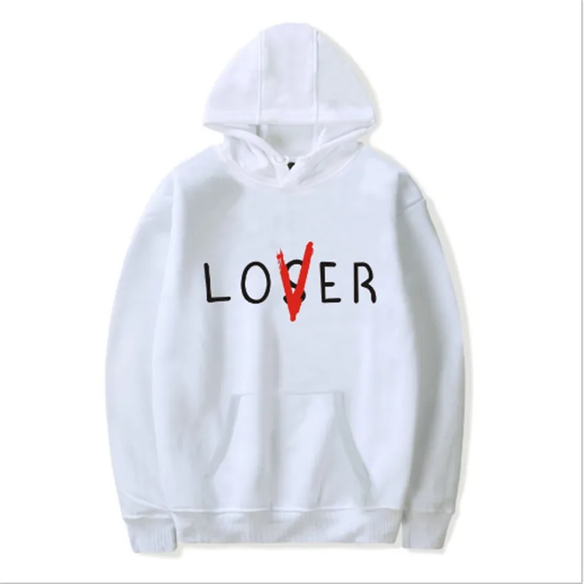 Худи с принтом влюбленных неудачников винтажные мужские худи Vogue Ullzang