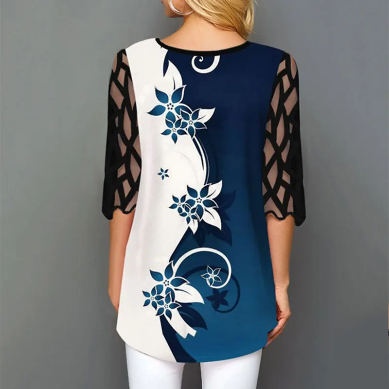 Женские футболки больших размеров 5XL с вырезами модные женские трехмерным