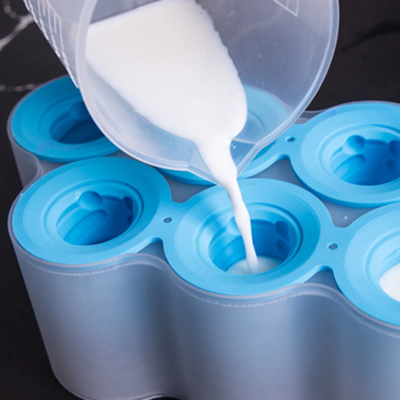 Форма для мороженого из пищевого силикона креативная безопасная и без запаха