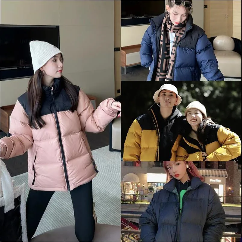

Down Jacket Autumn and Winter Men's and Women's New White Duck Down Warm and Thickened Bread Jacket Fluffy Cotton Jacket