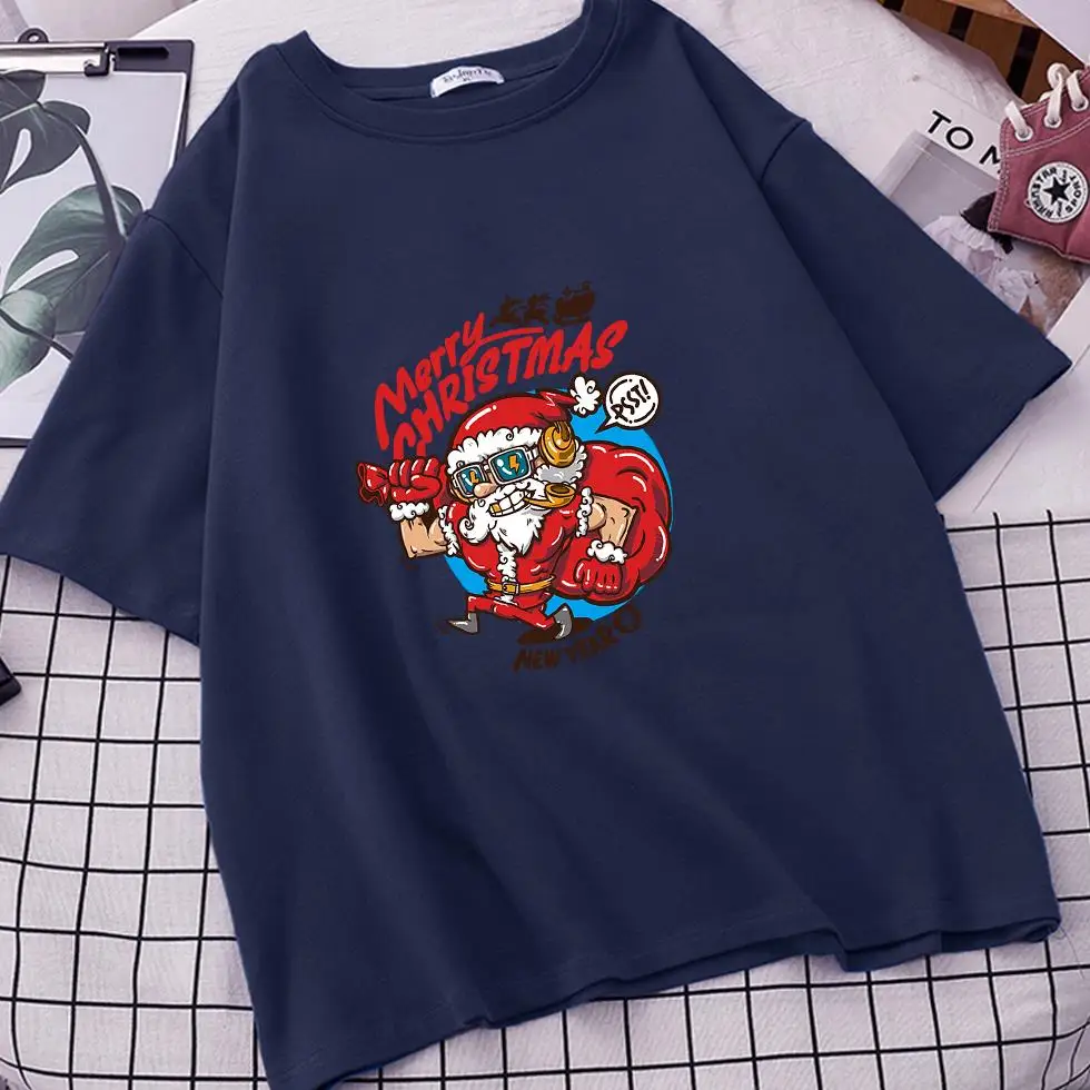 

Merry Christmas Women Vintage Tumblr Ulzzang T Shirts Camisetas De Mujer Tops Sleeve Tee Tshirts Femme Roupas Femininas Vetement