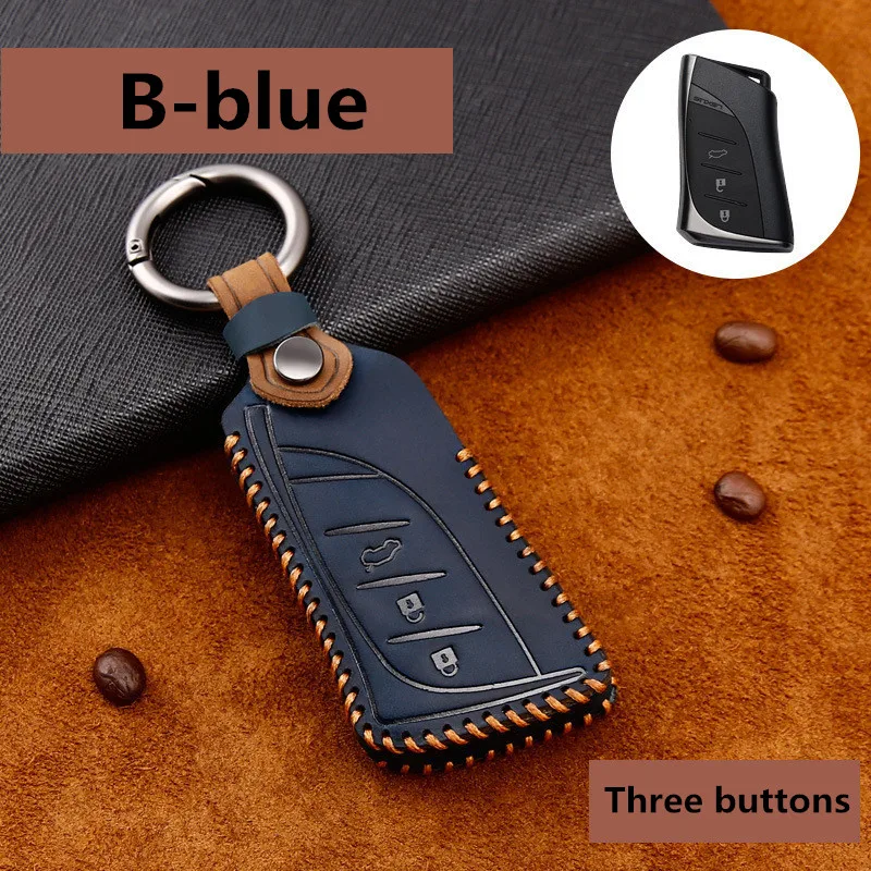 Кожаный чехол для автомобильного ключа Lexus NX GS RX IS ES GX LX RC UX US 200 250h LS аксессуары