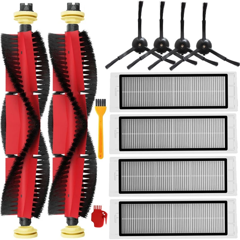 

Hot Replacement Accessories for XiaoMi Roborock S5 Max S50 S55 S6 S6 Pure Vacuum Cleaner Parts Washable HEPA Filter Brush