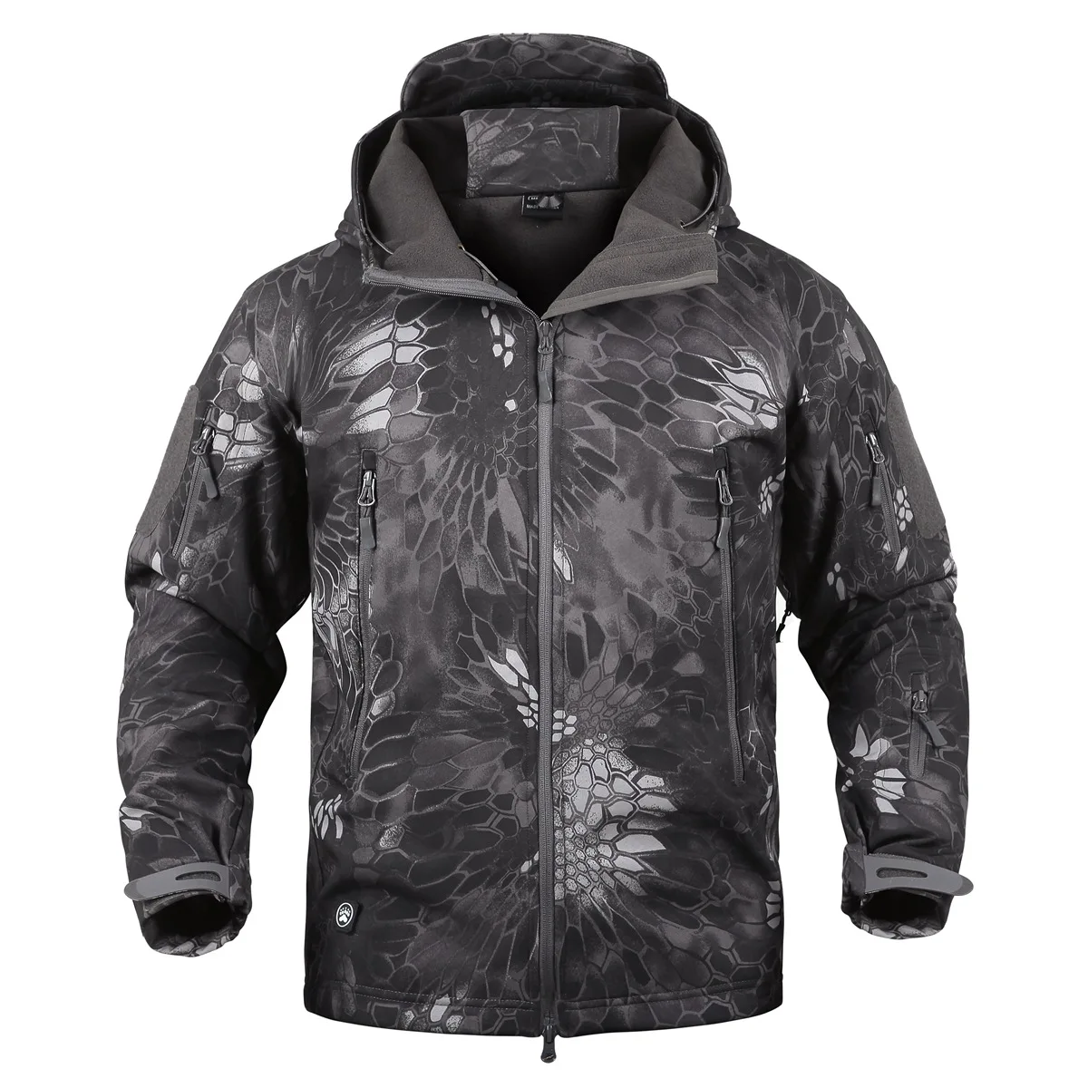 Tactical Softshell Jacket Men Outdoor Camouflage Hunting Clothes Suits Military Uniform Hiking Camping Hooded Pants SA-8 | Мужская