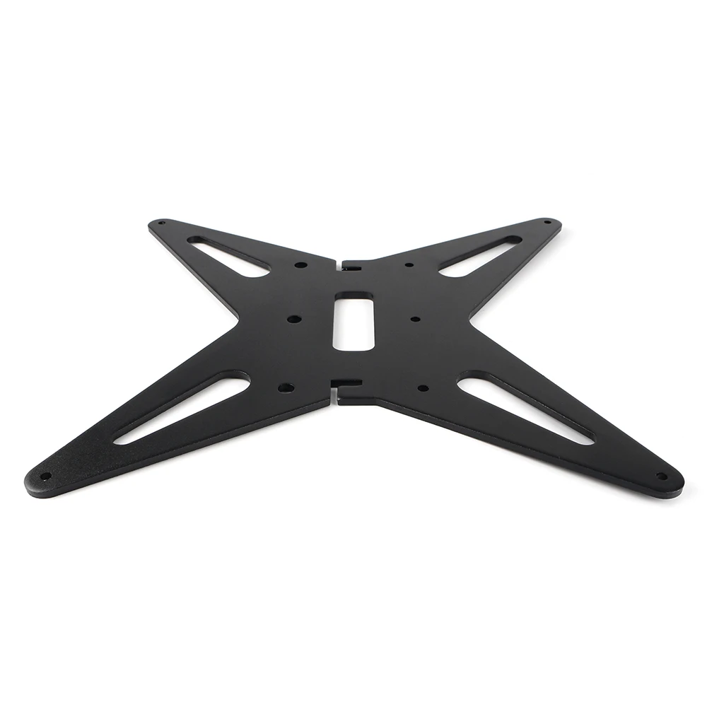 Черный обновленный CR-10, CR-10S, горячая кровать, Поддержка Y каретки, анодированная алюминиевая пластина 4 мм толщина для 300X300X400 Creality CR10 BLV
