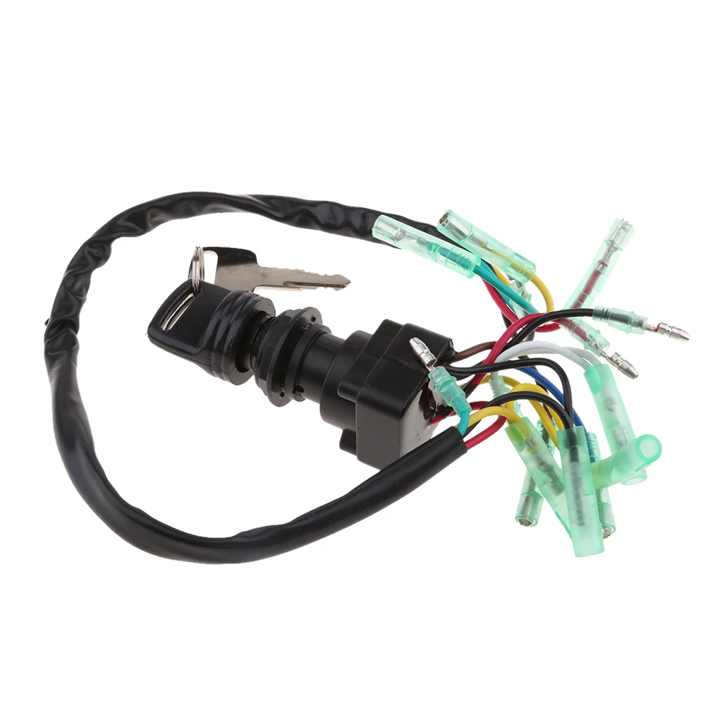 

Ключ выключателя Lgnition Assy 703-82510-43 для подвесного мотора Yamaha, универсальный переключатель зажигания
