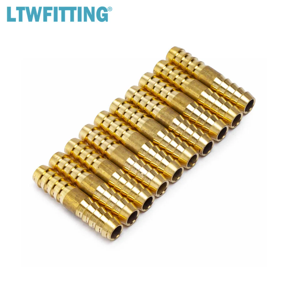 LTWFITTING латунный сварочный аппарат с зазубринами 5/16 дюйма ID штуцер для шланга