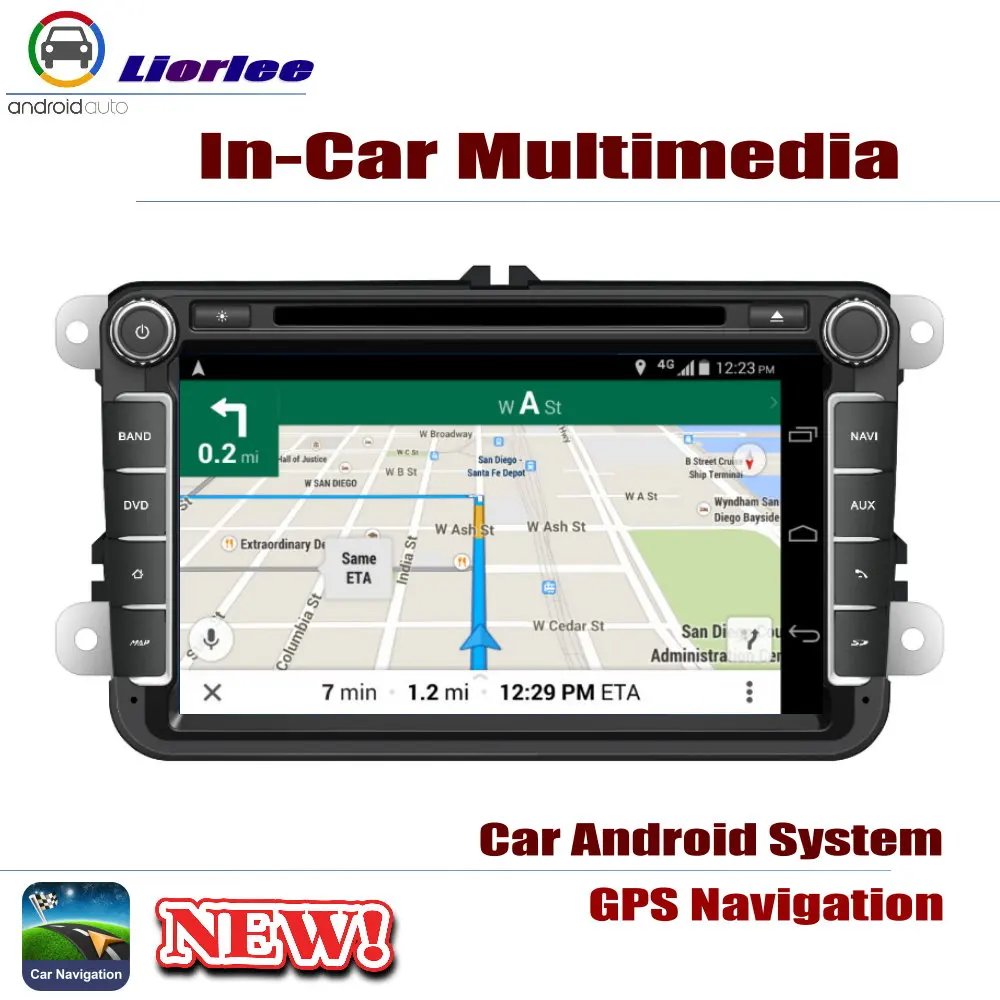 Для VW Jetta 2005-2018 Android HD система дисплеера Видео Стерео головное устройство