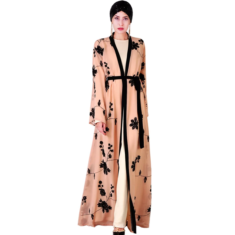 Muslim women summer abayamurah chiffon kaftan( no inside dress) | Тематическая одежда и униформа