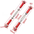 Алюминиевый рулевой переключатель для TRAXXAS Slash 4X4, рычаг развала 85 мм, наконечники стержня в сборе, полые шарики, левый и правый