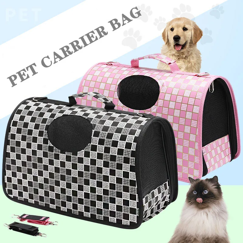 Воздухопроницаемая переноска для собак портативная уличная сумка на одно плечо