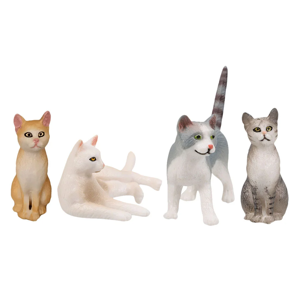 

4 шт., настольные украшения для кошек