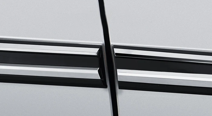 Для Volkswagen Passat B8 хромированные аксессуары Passat B8 вариант модифицированные наклейки для автомобилей крыло логотип тело яркая полоса украшения