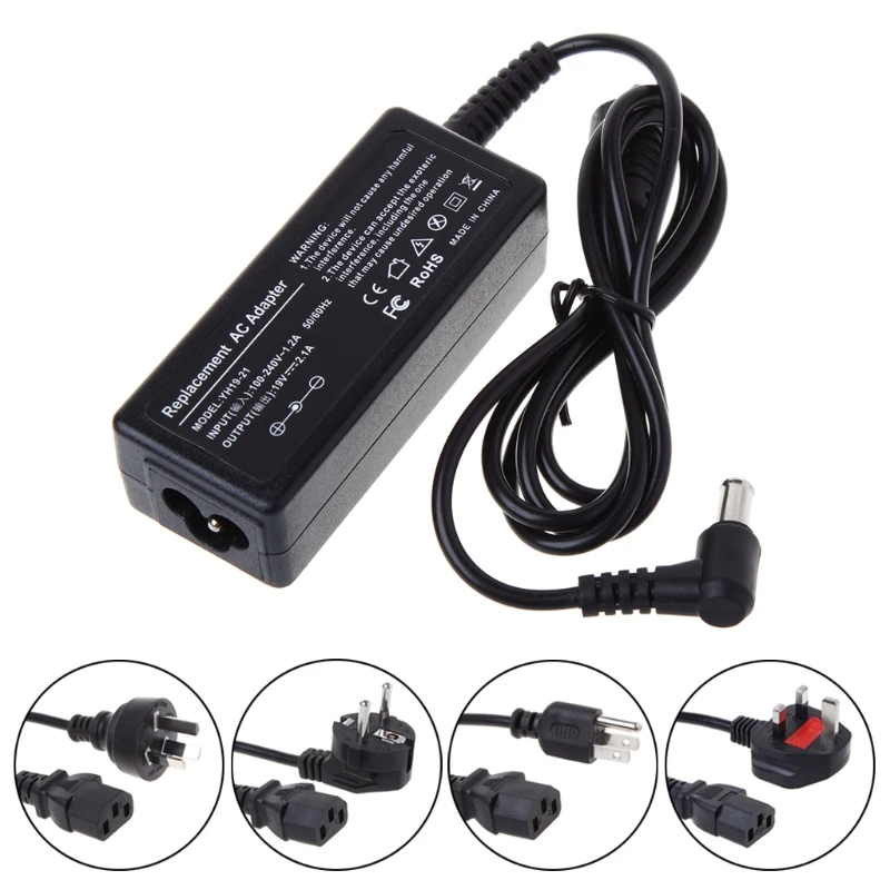 AC DC Power Supply Charger Adapter Cord Converter 19V 2.1A For LG Monitor LCD TV | Электроника