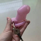 Эротический магазин, резиновое мужское устройство верности с 4-мя кольцами на пенис, клетка на пенис, кольцо верности, замок верности, игры для взрослых, секс-игрушки для мужчин