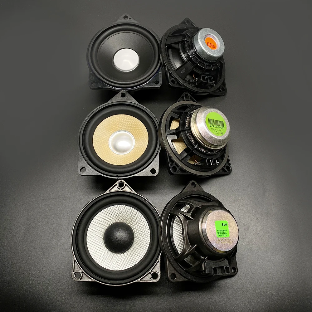 4 Inch Midrange Speaker Upgrade For Bmw F10 F11 F30 F32 F34 F01 F02 E90 E60 3 5 7 Series Car Dashboard High Quality Audio images - 6
