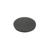 black acrylic discs plexiglass round circle for diy decoration blank laser cutting panel