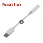 USB-C Тип C до 3,5 мм разъем для наушников кабель аудио Aux небольшой Кабель-адаптер для Xiaomi Huawei адаптер цифровой кабели для передачи данных
