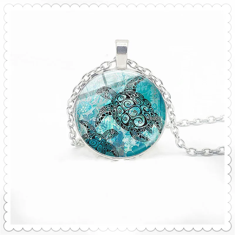 Лидер продаж новые товары подвеска в виде морской черепахи с морскими существами