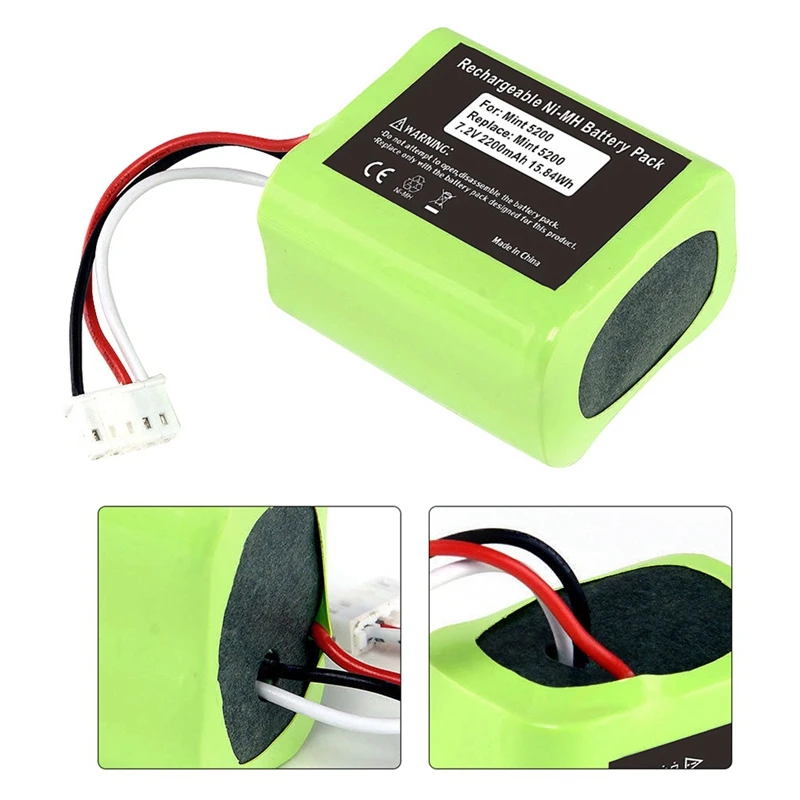 Сменный аккумулятор 7 2 в 2200 мАч совместимый с Irobot Braava 320/321 и Mint 4200/4205|Запчасти для