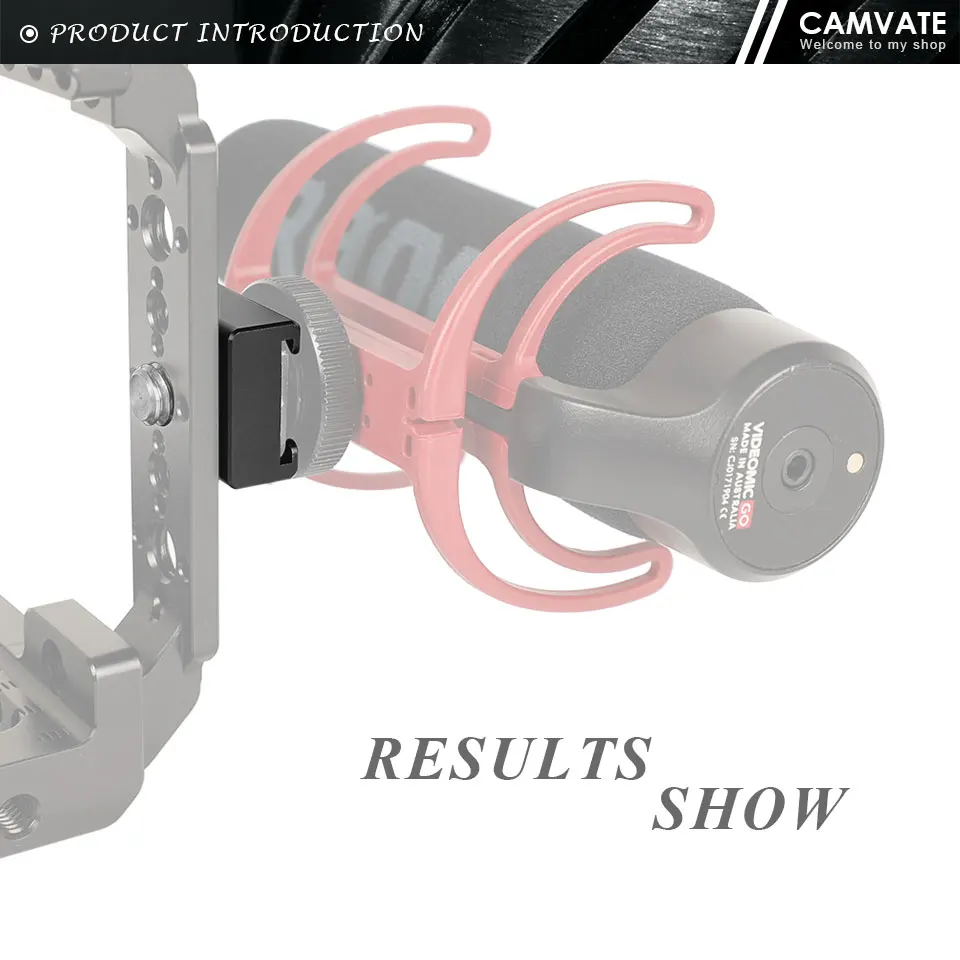3/8"-16 Shoe Mount Adapter With ARRI Locating Pins & ARRI-Anti-Twist Mount For V