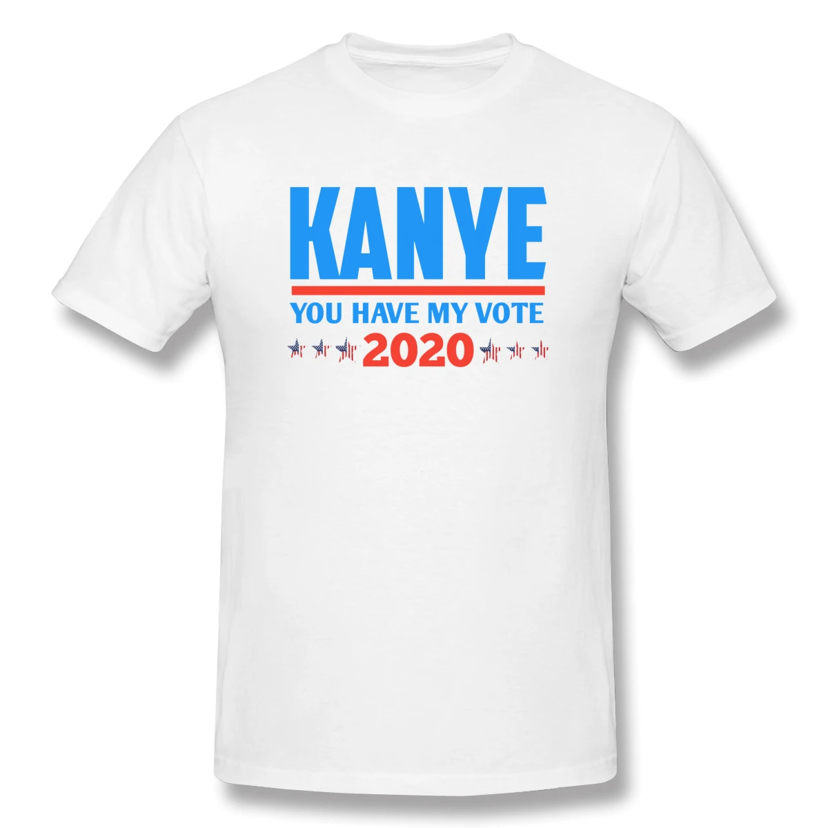 Kanye 2020 у вас есть мой голос Мужская Базовая футболка с коротким рукавом