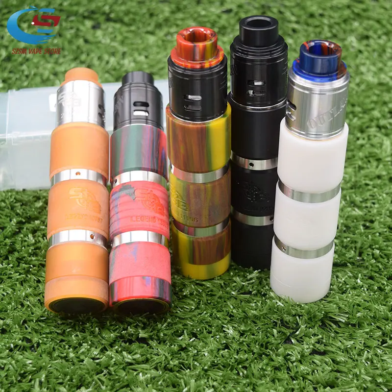 Mech mod kit 18650 батарея испаритель механический vape электронная сигарета комплект vs