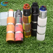 Mech mod kit 18650 батарея испаритель механический vape электронная